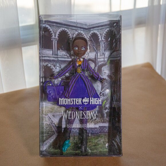 Mattel Monster High x Wednesday Bianca Barclay Doll New In Hand NIB - Picture 1 of 7